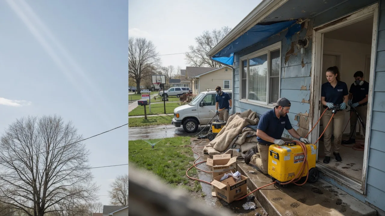 Basement Flood Cleanup in Pullman, WA near me